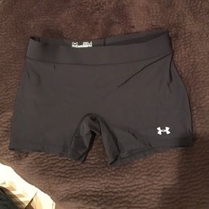 Black compression shorts