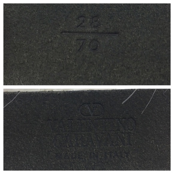 VALENTINO BLACK LEATHER BELT main image 8