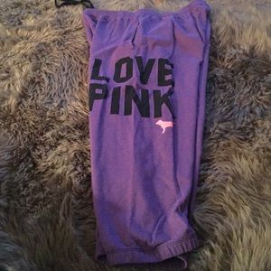 PINK brand Capri sweats