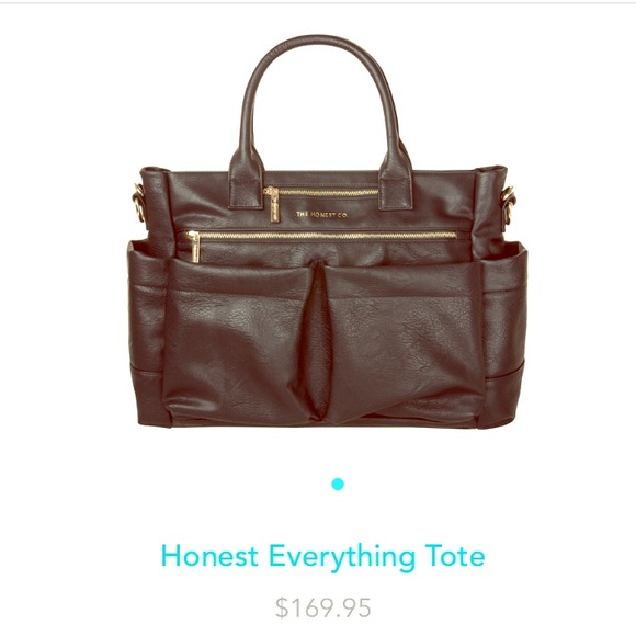 honest company everything tote diaper bag