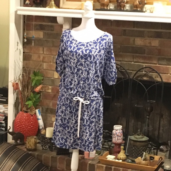 Lilly Pulitzer anchor dress size XL