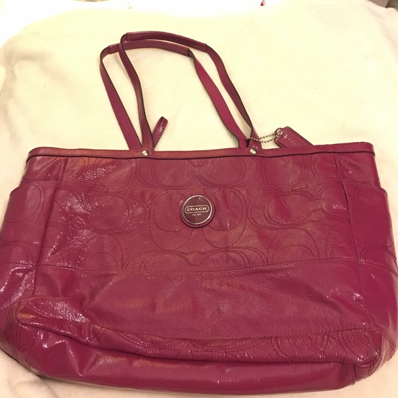 Coach purse pink