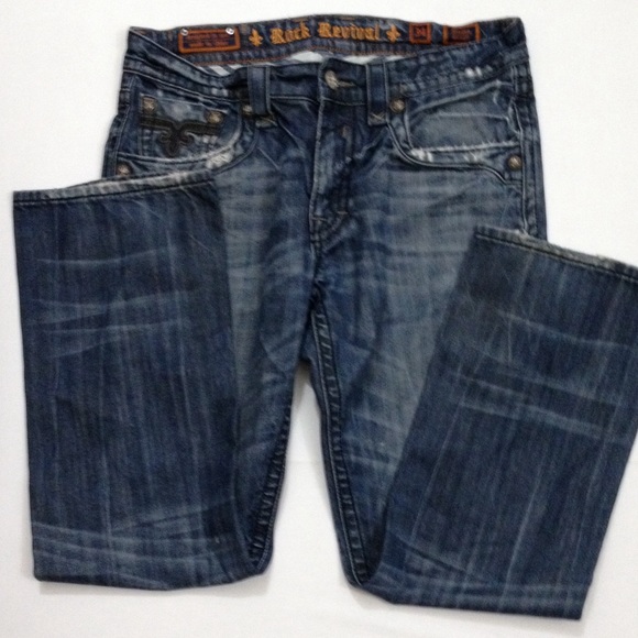 Rock revival size 34 Steven straight men Jean