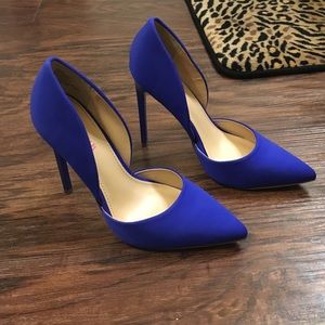 Just Fab Blue Heels