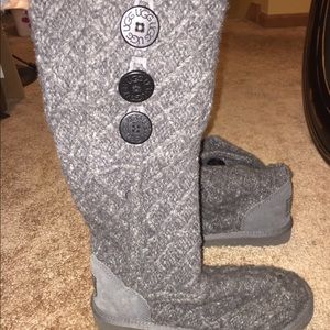 Women's knit Ugg boots