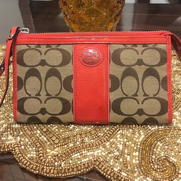 Coach wrist wallet