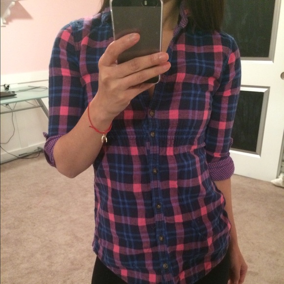 Abercrombie Kids Button down Plaid shirt