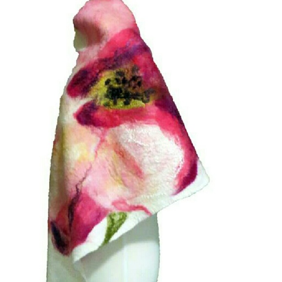 Nuno felted asymmetrical scarf - Picture 1 of 1