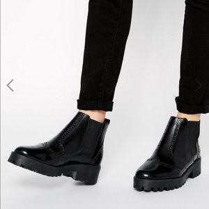 Genuine Leather Chelsea Boots