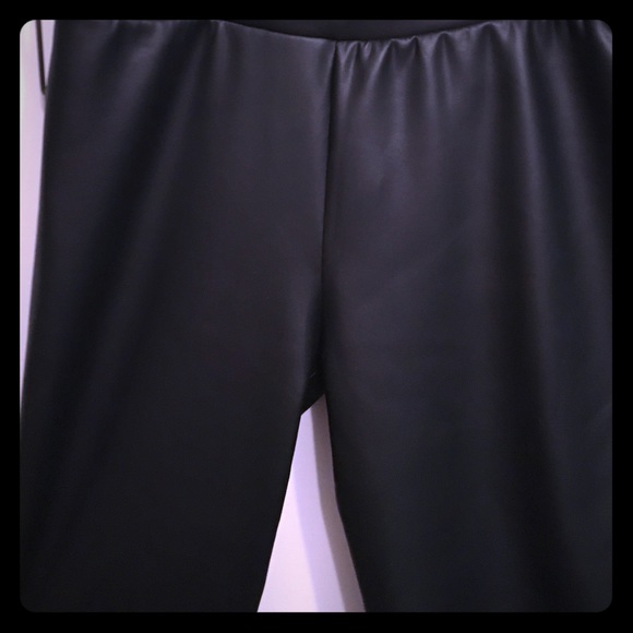 LC pleather leggings