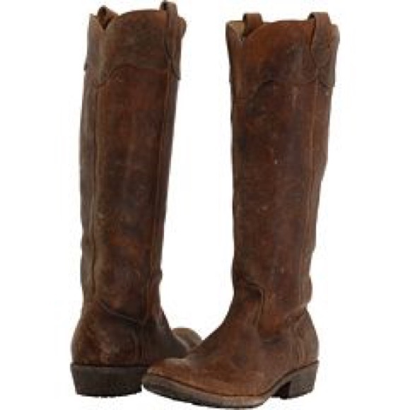 Frye Carson Cognac Boots