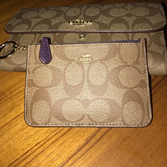 Coach, wallet and card holder brand new - Picture 3 of 4