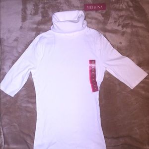 Short sleeve turtle neck