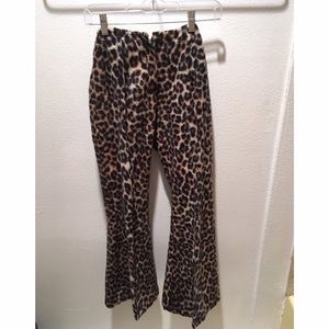 Amazing leopard bell bottoms