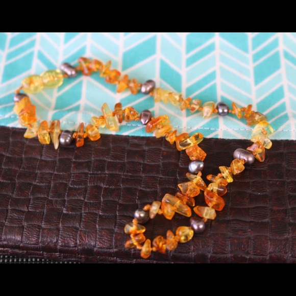 Children's Amber Teething Necklace