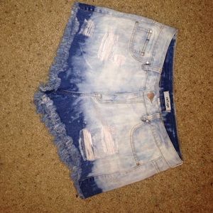 High waisted shorts, size 6