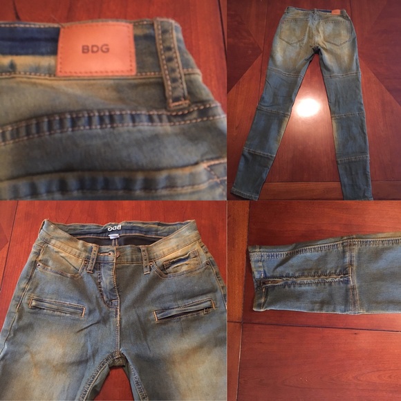 bdg stretch washed jeans