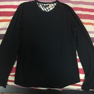 Burberry Elbow Patch Long Sleeve