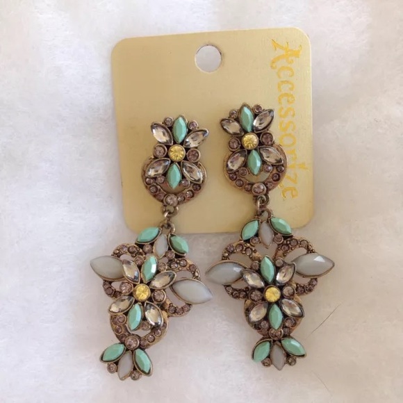 ACCESSORIZE Statement Chandelier StudBack Earrings