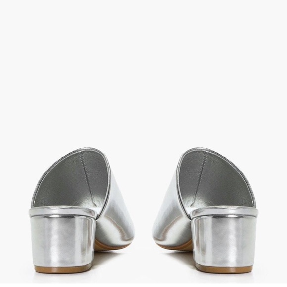 Silver mules 💙never worn, perfect condition - Picture 2 of 4