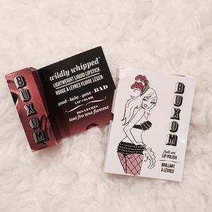 Buxom whipped liquid lipstick & full on lip polish
