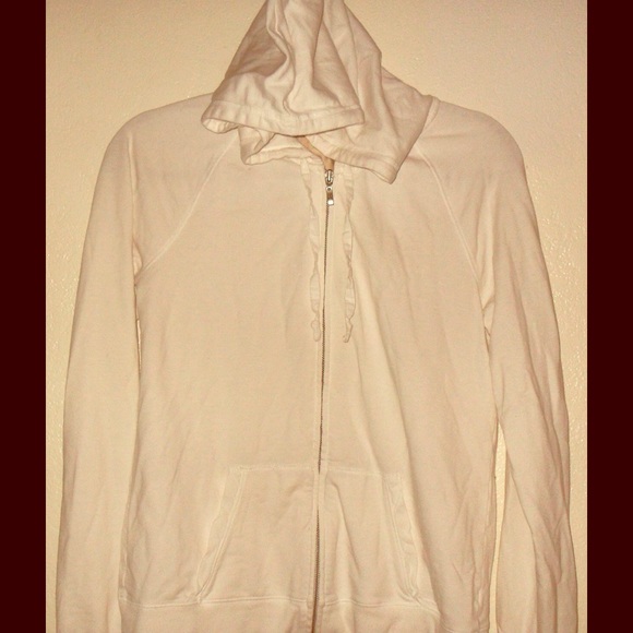 Victoria's Secret zip front hoodie.