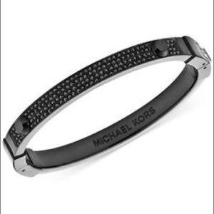 MICHAEL KORS Black Astor glitz bracelet