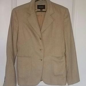 Express blazer wool/cashmere blend