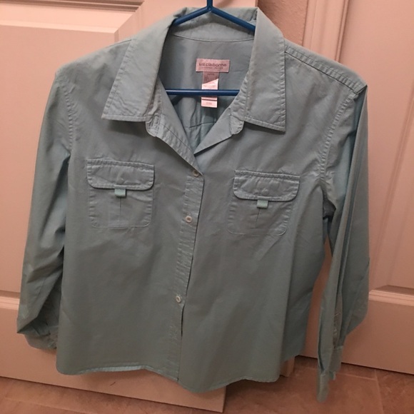 Light weight button up shirt