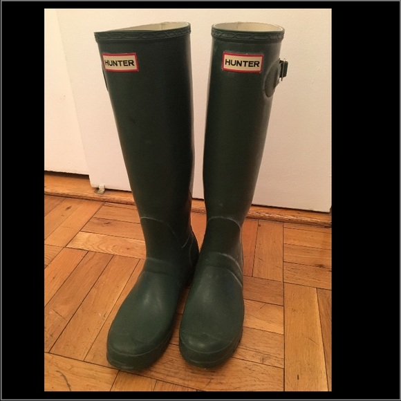 Hunter rain boots