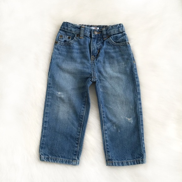 Joe Fresh distressed toddler jeans - Picture 1 of 4