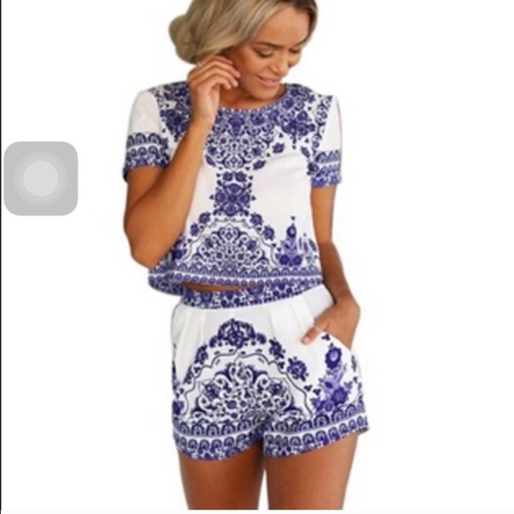 2 piece romper