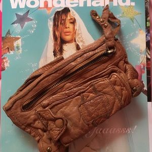 Free people leather wallet