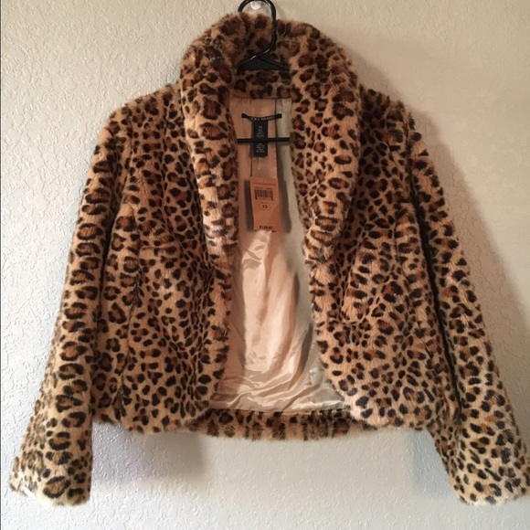 Lucky Brand Brand NEW leopard print jacket