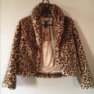 Lucky Brand Brand NEW leopard print jacket
