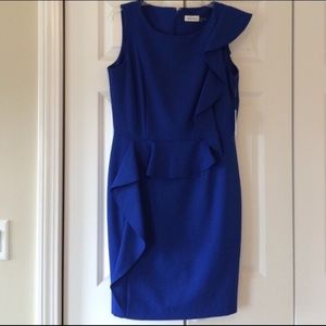 Calvin Klein blue dress