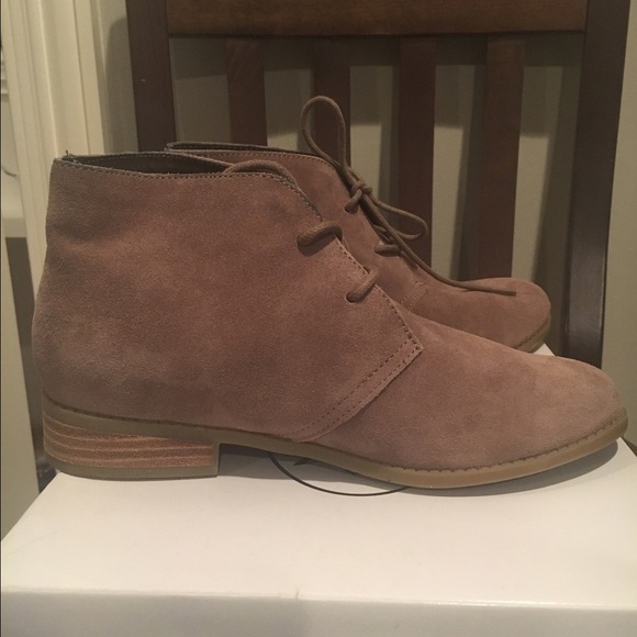 Steve madden Damiann  taupe suede chukka boots 6