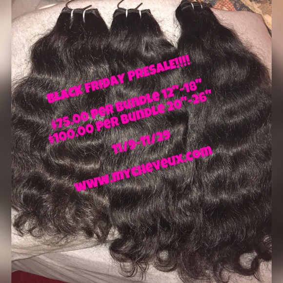 RAW INDIAN HAIR!!! Black Friday Sale!! - Picture 1 of 1