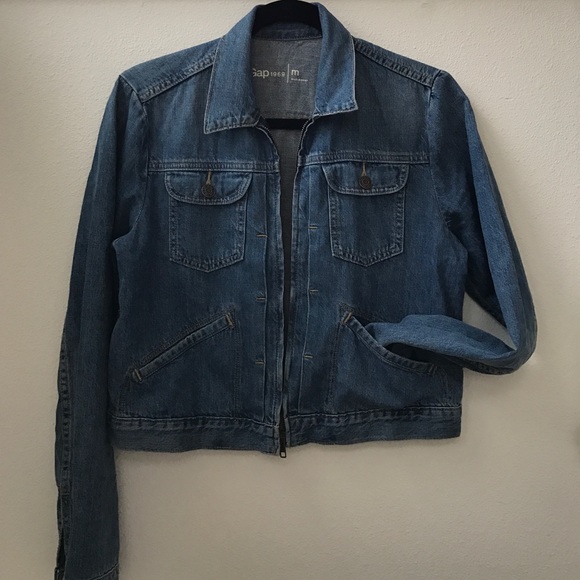 GAP Women's Soft Denim Jacket, M