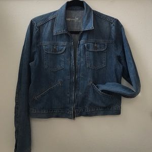 GAP Women's Soft Denim Jacket, M