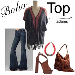 LAST PRICE!  Boho Top
