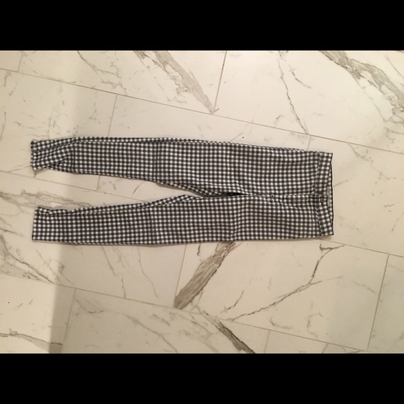 Top Shop checkered jeans