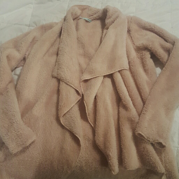 Maurices Pink xl soft, fuzzy cardigan
