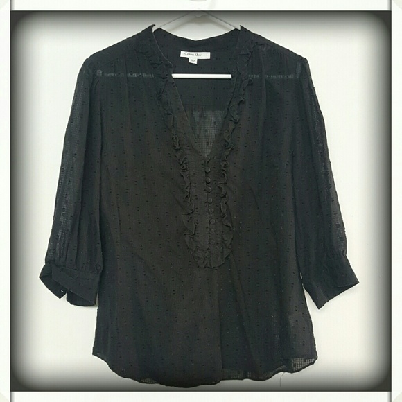 Black Blouse by Calvin Klein