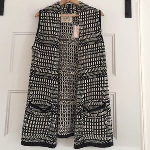 NWT Anthropologie sweater vest!