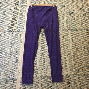 LuLaRoe Tall & Curvy leggings ethnic paisley print