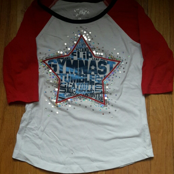 Justice gymnastics shirt