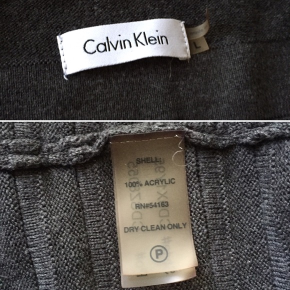 Calvin Klein sweater dress Sz L_4