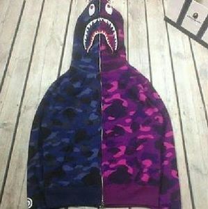 Bape shark jacket