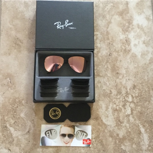 Ray Ban Carbon Fiber Aviators